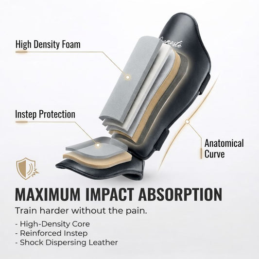 Protèges Tibia en Cuir