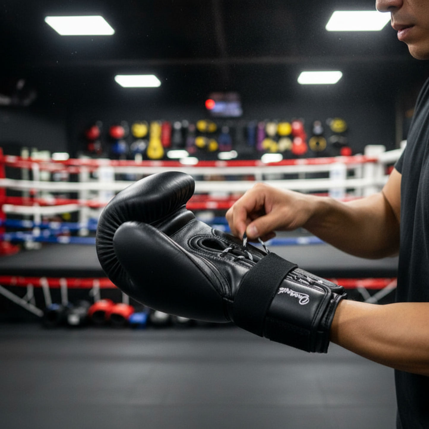 Convertisseur de Gants de Boxe à Lacets