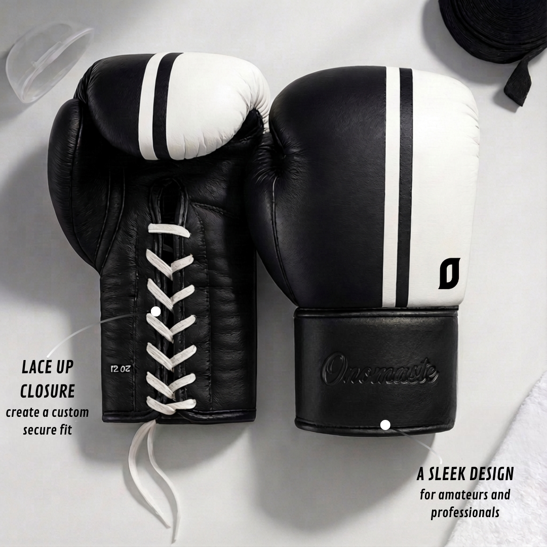 Gants de boxe à lacets