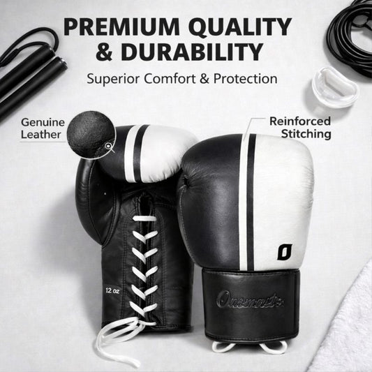 Gants de boxe à lacets