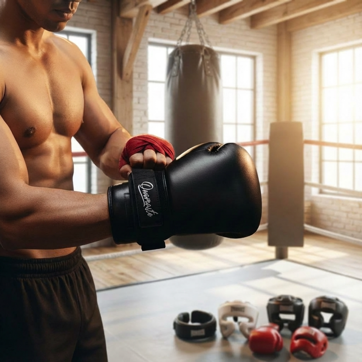 Convertisseur de Gants de Boxe à Lacets